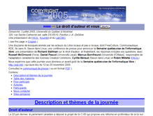 Tablet Screenshot of copyright2005.koumbit.org