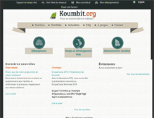 Tablet Screenshot of koumbit.org